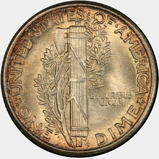 1930  Ten Cent reverse