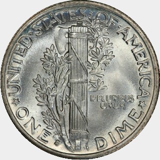 1937-S  Ten Cent reverse
