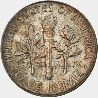 1955  Ten Cent reverse