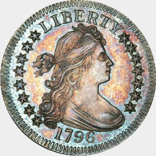 1796  Quarter Dollar obverse