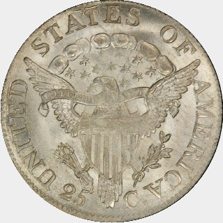 1806  Quarter Dollar reverse