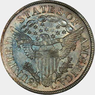 1806/5  Quarter Dollar reverse