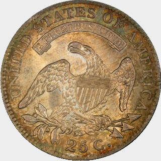 1818  Quarter Dollar reverse