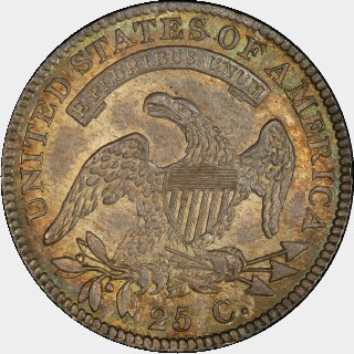 1819  Quarter Dollar reverse