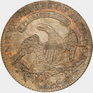 1820  Quarter Dollar reverse
