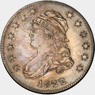 1822  Quarter Dollar obverse