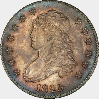 1825/4/2  Quarter Dollar obverse