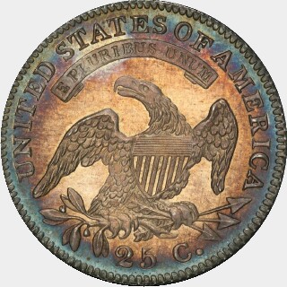 1828  Quarter Dollar reverse