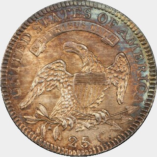 1828  Quarter Dollar reverse
