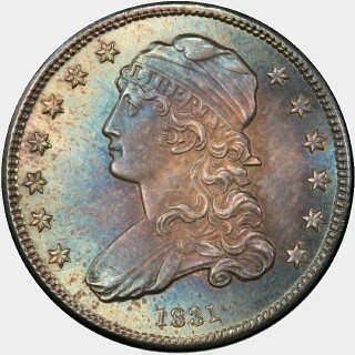 1831  Quarter Dollar obverse