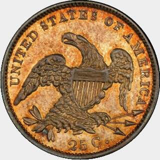 1831  Quarter Dollar reverse