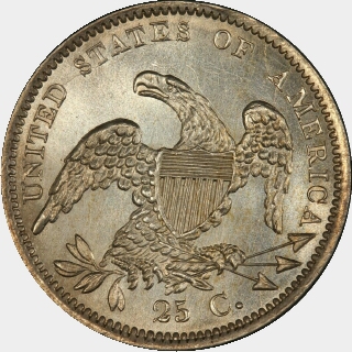 1834  Quarter Dollar reverse
