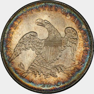 1836  Quarter Dollar reverse