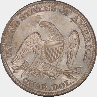 1841  Quarter Dollar reverse