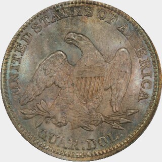 1856  Quarter Dollar reverse