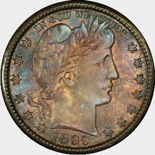 1899-O  Quarter Dollar obverse