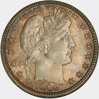 1903-O  Quarter Dollar obverse