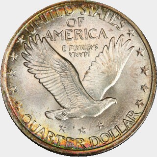 1924  Quarter Dollar reverse