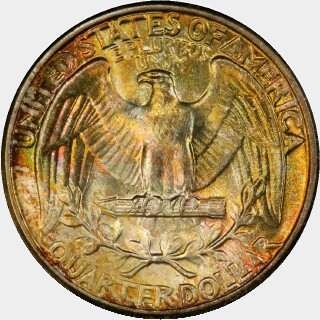 1932  Quarter Dollar reverse