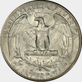 1932-D  Quarter Dollar reverse