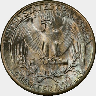 1934  Quarter Dollar reverse