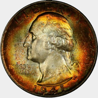 1941  Quarter Dollar obverse