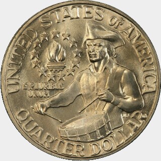 1976  Quarter Dollar reverse