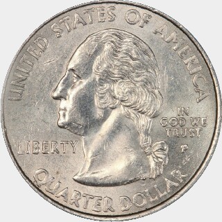 2001-P  Quarter Dollar obverse