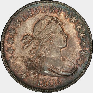 1805/4  Half Dollar obverse