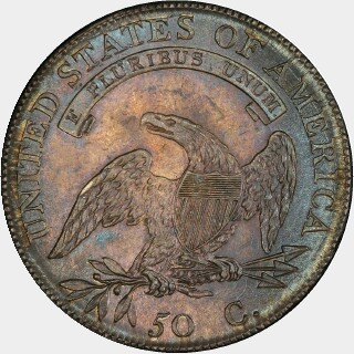 1808/7  Half Dollar reverse