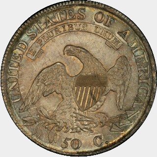 1810  Half Dollar reverse