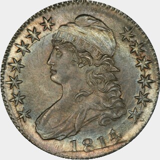 1814/3  Half Dollar obverse