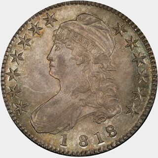 1818/7  Half Dollar obverse