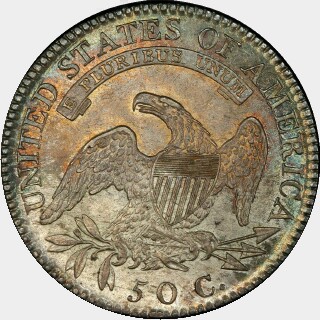 1819/8  Half Dollar reverse