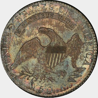 1819/8  Half Dollar reverse