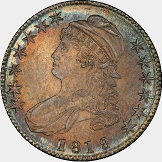 1819/8  Half Dollar obverse