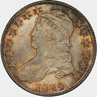 1822/1  Half Dollar obverse