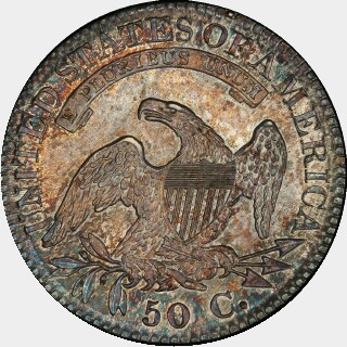 1823  Half Dollar reverse