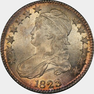 1823  Half Dollar obverse