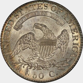 1824/1  Half Dollar reverse