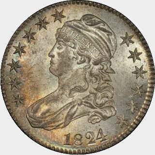 1824/1  Half Dollar obverse