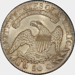 1824/4  Half Dollar reverse