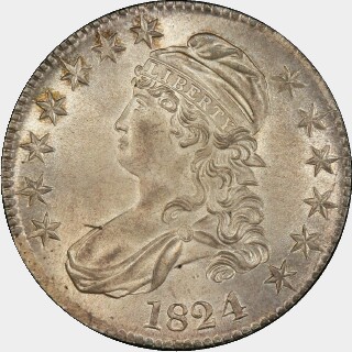 1824/4  Half Dollar obverse