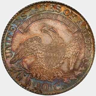1826  Half Dollar reverse