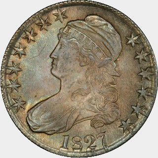 1827  Half Dollar obverse
