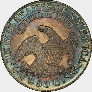 1828  Half Dollar reverse