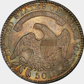 1830  Half Dollar reverse