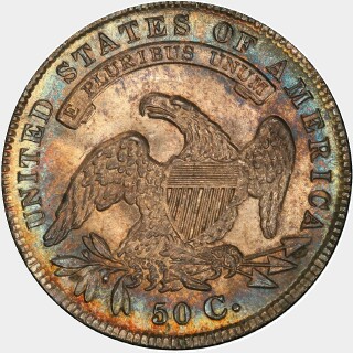 1834  Half Dollar reverse