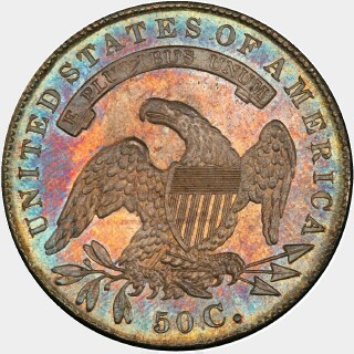 1835  Half Dollar reverse