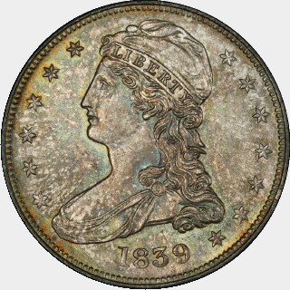 1839  Half Dollar obverse